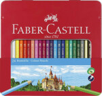 Faber-Castell Pastelky 24ks v plechovom puzdre (128849)