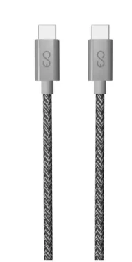 Epico kábel USB-C PD 60W 1.8m šedá / 2x USB-C (M) (9915101300186)