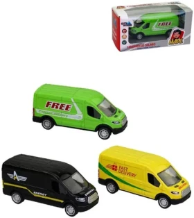 MaDe 14854 Auto dodávka kovové, na spätný chod