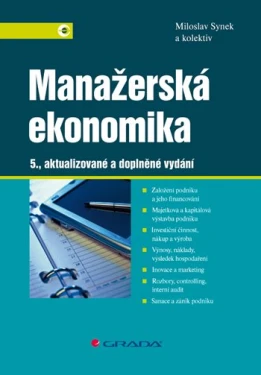 Manažerská ekonomika, Synek Miloslav