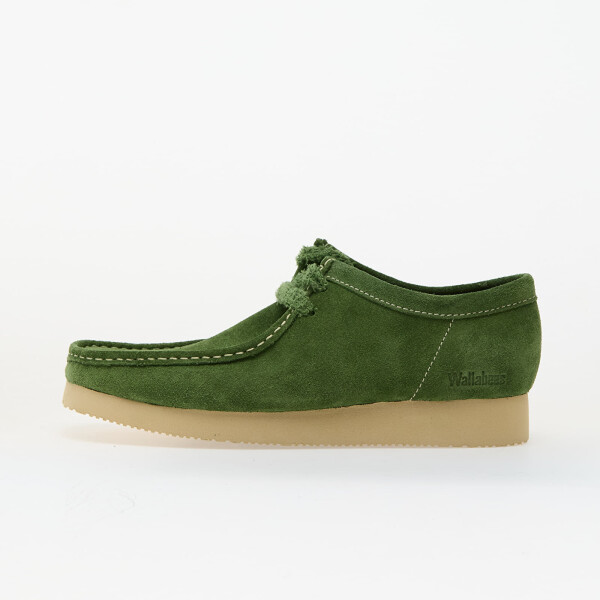 Tenisky Clarks Originals Wallabee 2604 Green Suede EUR 43