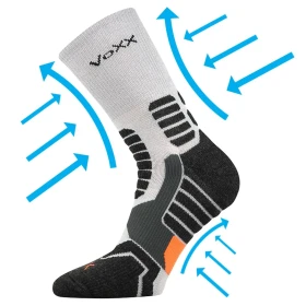 VOXX kompresné ponožky Ronin svetlo šedé 1 pár 35-38 111135