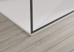 CERANO - Sprchová zástena Walk-in Moreli Ľ/P - 8 mm - čierna matná, transparentné sklo - 120x200 CER-417620
