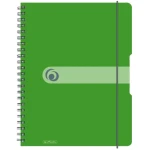 Herlitz Zápisník štvorčekový A4 / 80 listov / zelená (11293099)