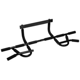 Multifunkčná závesná hrazda - GymBeam (sivá) (36229-1-black)