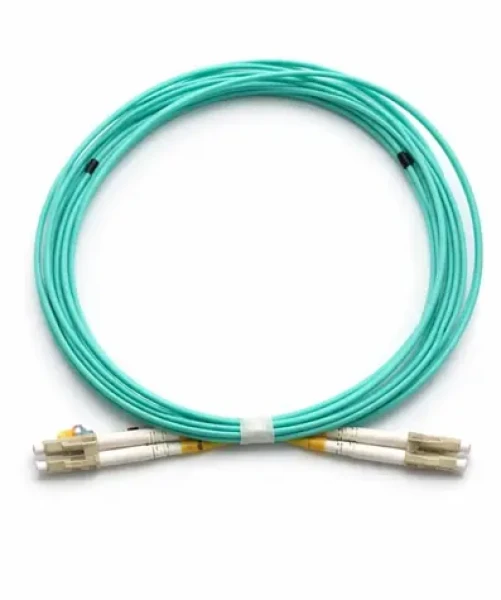 OEM Optický patchcord LC-LC OM4 3 m / Optický patch kábel / Duplex / Multimode 50/125 / 3 m (AKTBXKSSLLC430A)