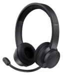 Trust Ayda Bluetooth čierna / Slúchadlá / mikrofón / ANC / USB-C nabíjanie / 3,5 mm Jack (25463)