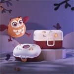 Monbento Desiatový box Monbento Gram Owly 600 ml