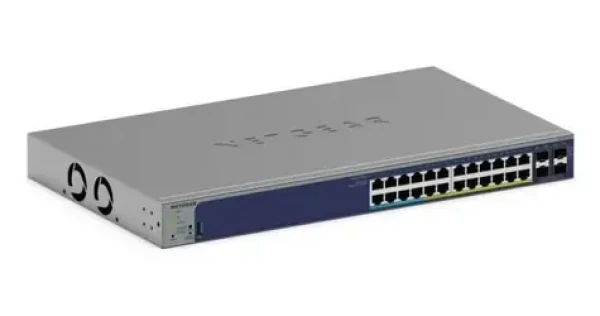 Netgear GS728TXUP / Switch / 24× GbE PoE+ / SMART L2+ / 1U (GS728TXUP-300EUS)