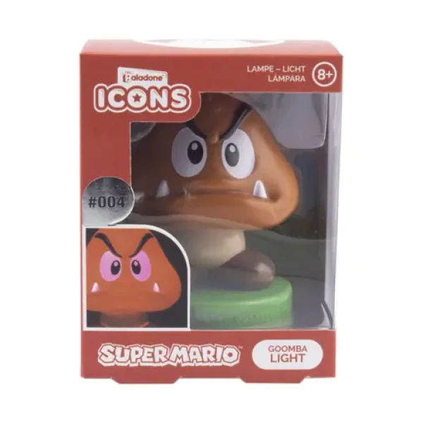 Paladone Lampa Icon Light Goomba Super Mario