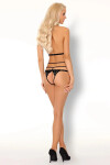 Erotické telo Eartha black - COFASHION S/M