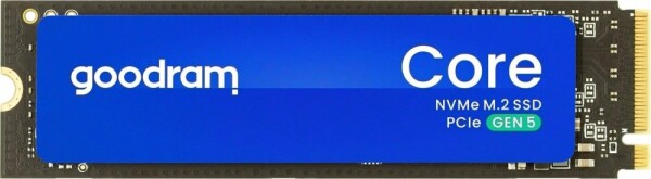 GoodRam Core 1TB M.2 2280 PCI-E x4 Gen5 NVMe (SSDR-GRC01-1K0-80)