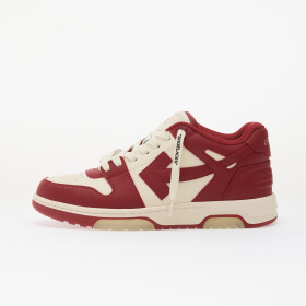 Tenisky Off-White M-Out Of Office Calf Lea-002 Off White - Coral Red EUR 45.5