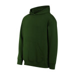 Unisex mikina s kapucňou Chill (fľaškovo zelená) 3XL