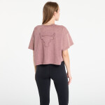 Tričko Under Armour Project Rock Statement Graphic SS Tee Maroon Mist M