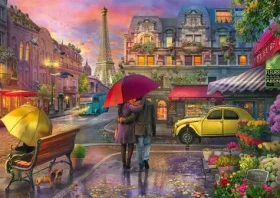 Schmidt Puzzle Kúzlo dažďa v Paríži