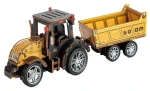 2KIDS TOYS 3D drevená skladačka Traktor s prívesom