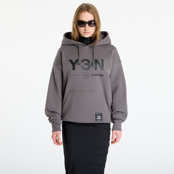 Mikina Y-3 x Neighborhood Graphic Hoodie UNISEX Granite S