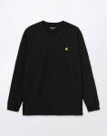 Carhartt WIP L/S Chase T-Shirt Black / Gold XL