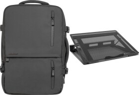 Natec Plecak Natec CAMEL PRO 17.3" (NTO-2116) + Podstawka Tern 2 12.1"-17.3" (NPL-2271)