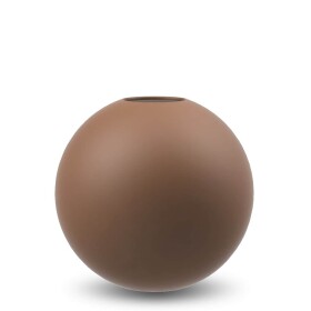 COOEE Design Guľatá váza Ball Coconut 8 cm