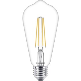 Philips Lighting 76303900 LED En.trieda 2021 F (A - G) E27 špeciálny tvar 4.3 W = 40 W teplá biela (Ø x d) 6.4 cm x 14 cm 1 ks; 76303900