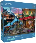 GIBSONS Puzzle Západ slnka NAD Seinou