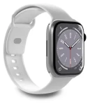 Puro ICON biela / Remienok pre Apple Watch / 38/40/41 mm / Silikón (PUICNAW40WHI)