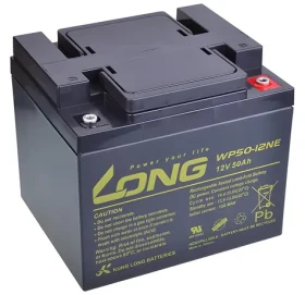 Long WP50-12NE / Olovený akumulátor / 12V / 50Ah / AGM DeepCycle / konektor M6 (PBLO-12V050-F8AD)