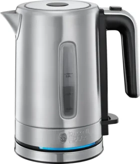 Russell Hobbs Compact Home 24190-70 / Rýchlovarná kanvica / 2400 W / 0.8L / nerez / strieborná (24190-70)