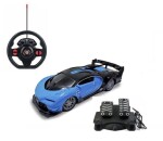 Mamido Mamido Športové auto na diaľkové ovládanie s volantom a pedálmi GT 1:16 modré