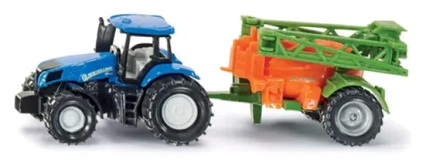 SIKU Blister - Traktor s prívesom na rozprašovanie hnojiva