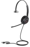 Yealink UH37 Mono UC čierna / Mono náhlavná súprava / mikrofón / USB-C USB-A / kábel 1,2 m (1308143)