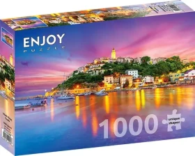 ENJOY Puzzle Dedina Vrbnik, Chorvátsko