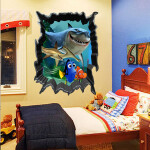 Veselá Stena Samolepka Hľadá sa Nemo a Dory