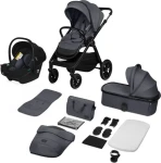 Lionelo Kočík kombinovaný Layla 3v1 Grey Stone (LO-LAYLA 3IN1 Grey Stone)