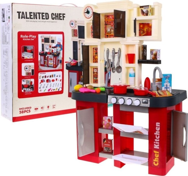 GIGA kuchynka Zuza červená