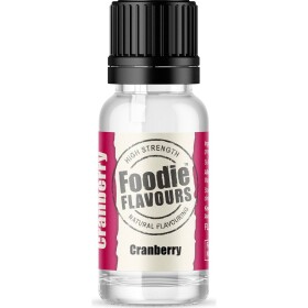 Prírodné koncentrované aróma 15 ml brusnica - Foodie Flavours - Foodie Flavours