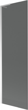 MEXEN/S - Next L vaňová zástena FIX 60 x 150, grafit, chróm 895-060-000-03-40-01