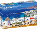 ENJOY Puzzle Ostrov Mykonos, Grécko