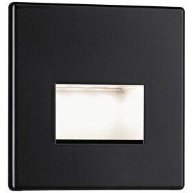 Paulmann 93094 Wand EBL Edge LED vstavané nástenné svietidlo LED 1.40 W čierna (matná); 93094