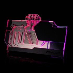 Phanteks PHANTEKS Glacier G40 RTX 4090 Waterblock with Backprokove for MSI, D-RGB - black