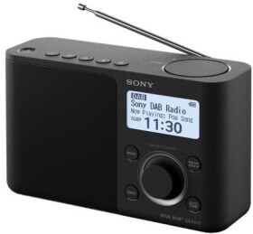 SONY rádio XDR-S61D čierna / FM-DAB rádioprijímač / prenosné s reproduktorom / podsvietený displej (XDRS61DB.EU8)