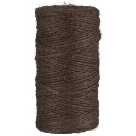Ib Laursen Jutový špagátik Brown 100 m
