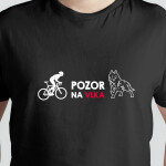Tričko Pozor na vlka, XL