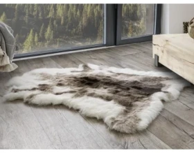 Sobia koža, imitácia 90x115 cm, šedá%
