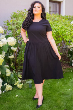 šaty plus size model 183284 Karko