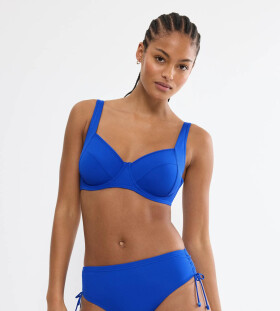 SUMMER TWIST - Minimalizačná plavková podprsenka - minimalizujúci strih a spoľahlivá podpora Triumph RACING BLUE 38D