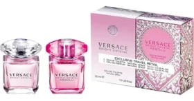 Versace Bright Crystal / Darčeková sada parfémov / EdT 30 ml + EdP Absolu 30 ml / Exclusive Travel Retail (8011003829224)