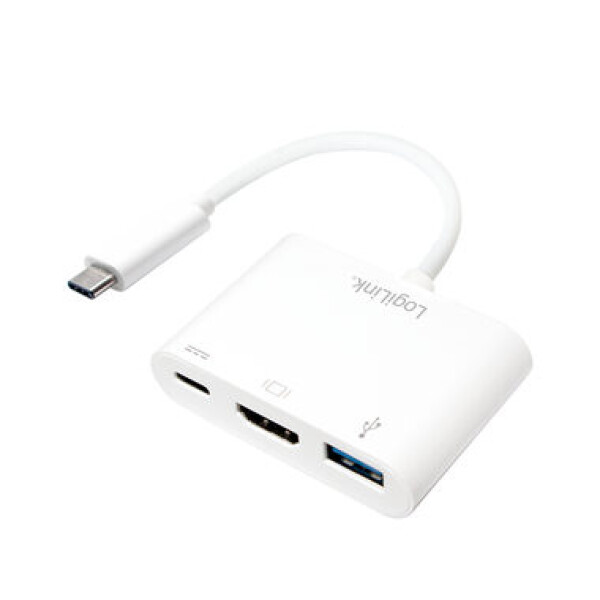 LogiLink UA0258 biela / USB-C Hub / 1x USB-C / 1x USB-A / 1x HDMI (UA0258)